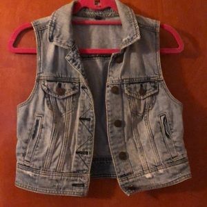 Denim vest